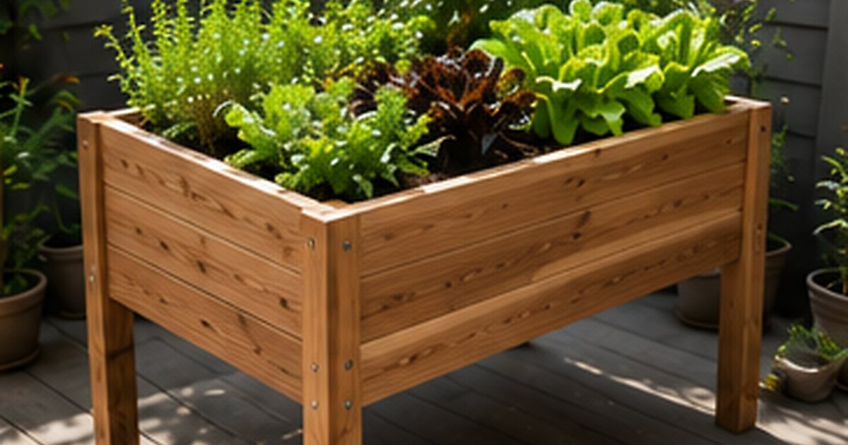 Best Raised Garden Bed for Small Spaces & Patios