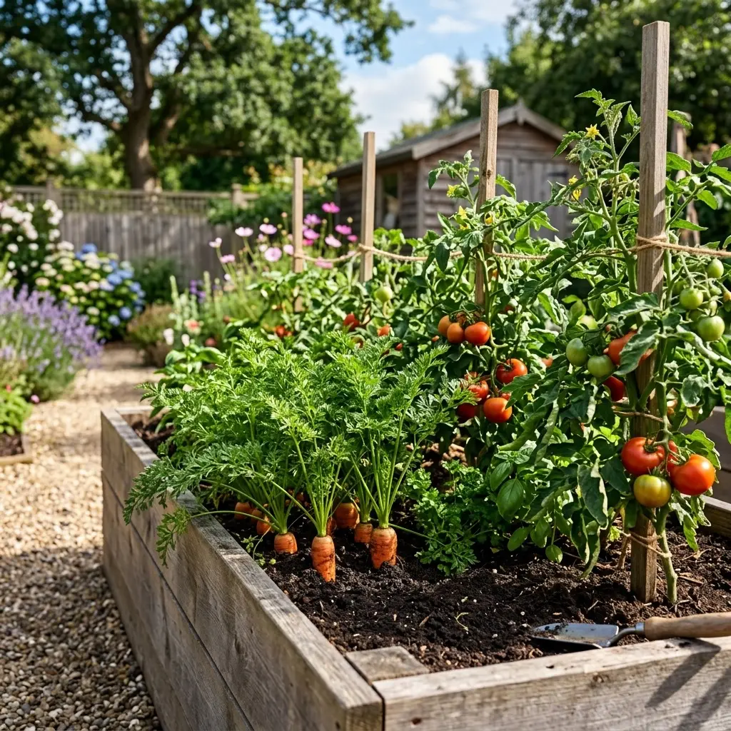 Best Raised Garden Bed for Carrots & Root Vegetables