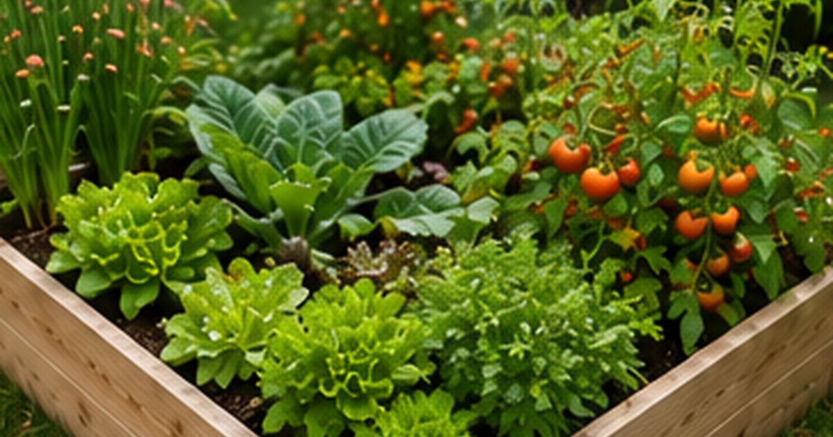 Raised Bed Gardening for Beginners (9 Easy Vegetables)